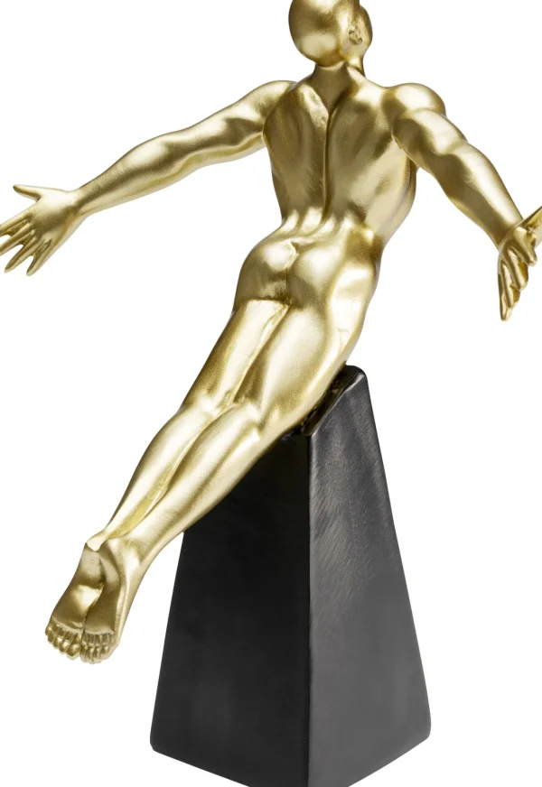 Figurina decorativa Jumper oro 37cm - KARE