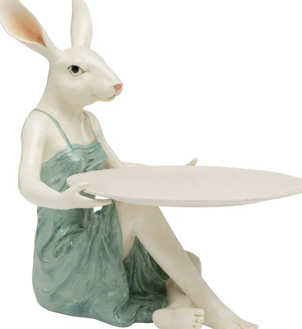 Figurina decorativa Lady Rabbit Tray 29cm - KARE
