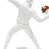 Figurina decorativa Street Art Bouquet Bianco 27cm - KARE