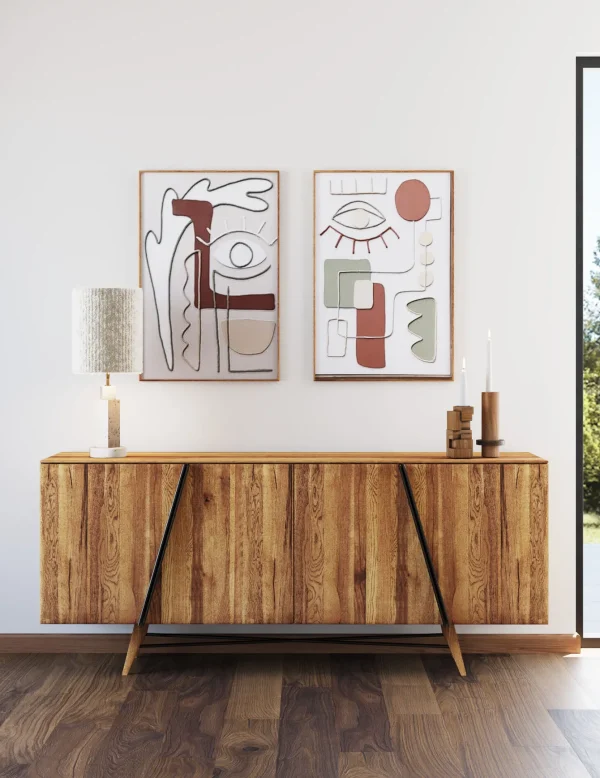 Immagine su Tela Arte Occhio Destro 60x90cm - KARE