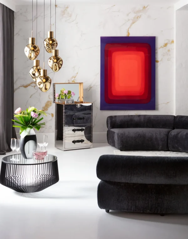 Immagine su tela Tendency Rosso 120x160cm - KARE