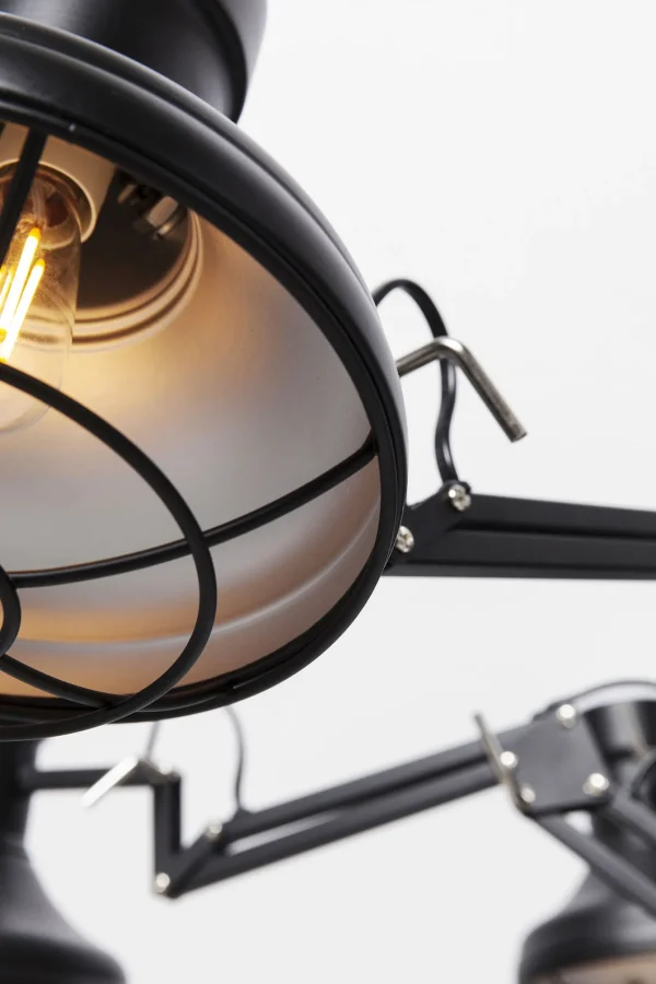 Lampada a sospensione dal design industriale - Spider Multi - 6 faretti - KARE