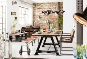Lampada a sospensione dal design industriale - Spider Multi - 6 faretti - KARE