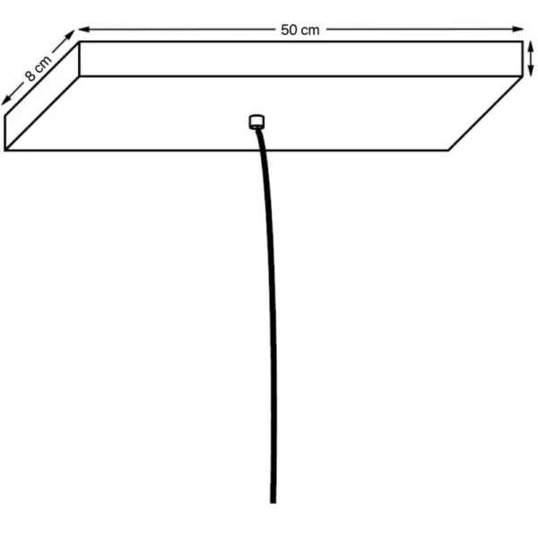Lampada a sospensione in acciaio verniciato Pole Brass SIX multi lampadina - KARE