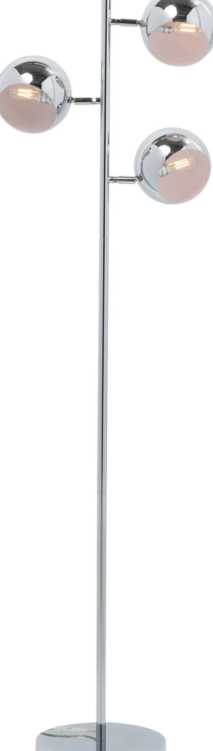 Lampada A Stelo Calotta Cromato - KARE