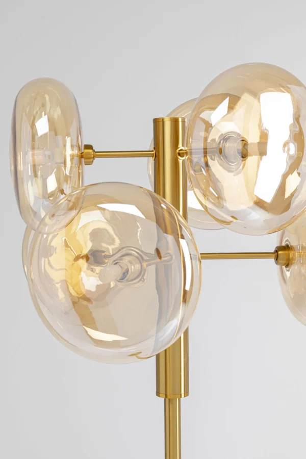 Lampada a stelo Headlight ottone 163cm - KARE