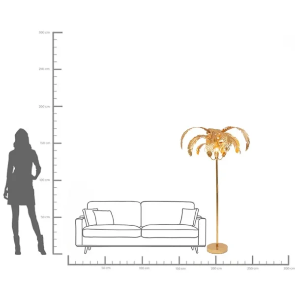 Lampada a stelo Palmera 170cm - KARE