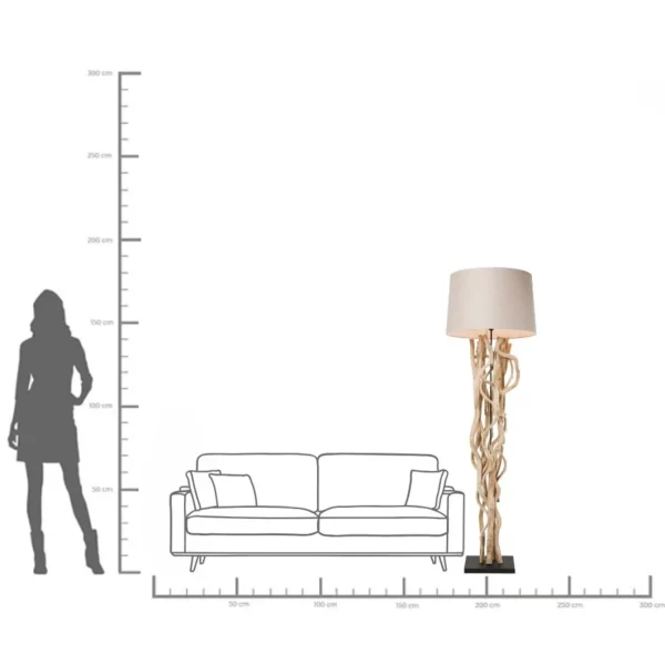 Lampada A Stelo Scultra - KARE