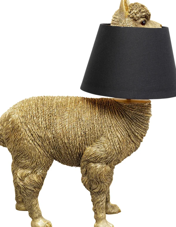 Lampada da tavolo Alpaca oro 59cm - KARE