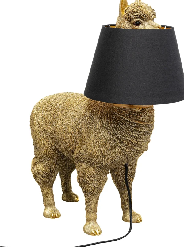 Lampada da tavolo Alpaca oro 59cm - KARE
