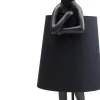 Lampada da tavolo Animal Rabbit nero opaco 68cm - KARE