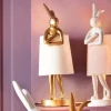 Lampada da tavolo Animal Rabbit oro/bianco 50cm - KARE