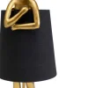 Lampada da tavolo Animal Rabbit oro/nero 50cm - KARE
