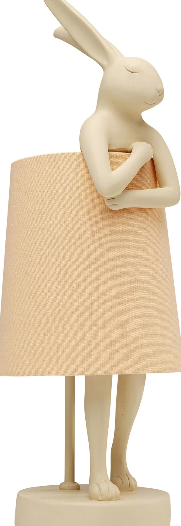 Lampada da tavolo Animal Rabbit Champagne/Peach 50cm - KARE