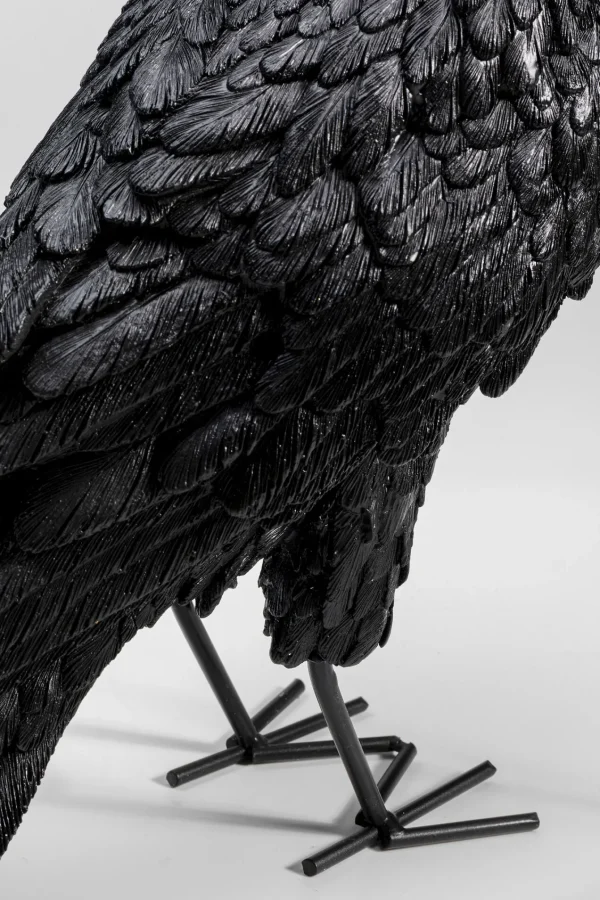 Lampada da tavolo Animal Corvo nero opaco - KARE