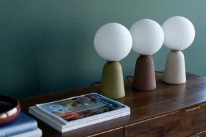 Lampada da tavolo Bollie Verde 33cm - KARE