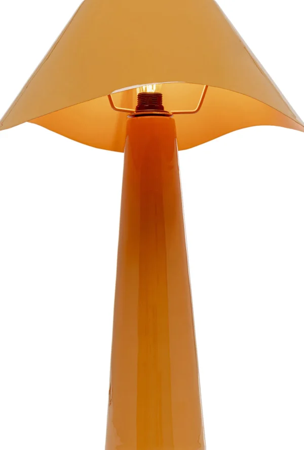 Lampada da tavolo Cloudy rotonda arancione 49cm - KARE