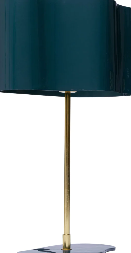 Lampada da tavolo Cloudy ovale Petrol 49cm - KARE