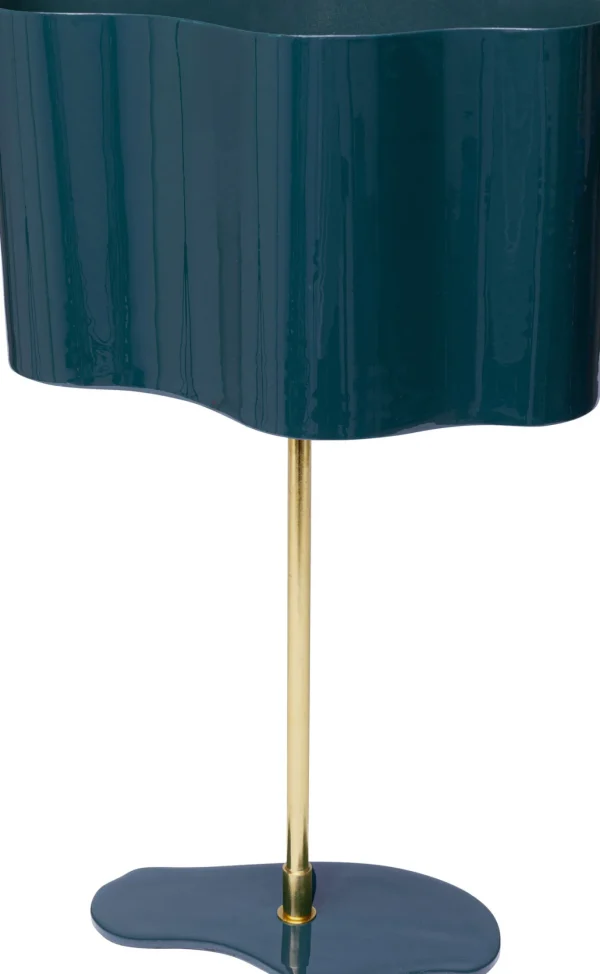 Lampada da tavolo Cloudy ovale Petrol 49cm - KARE