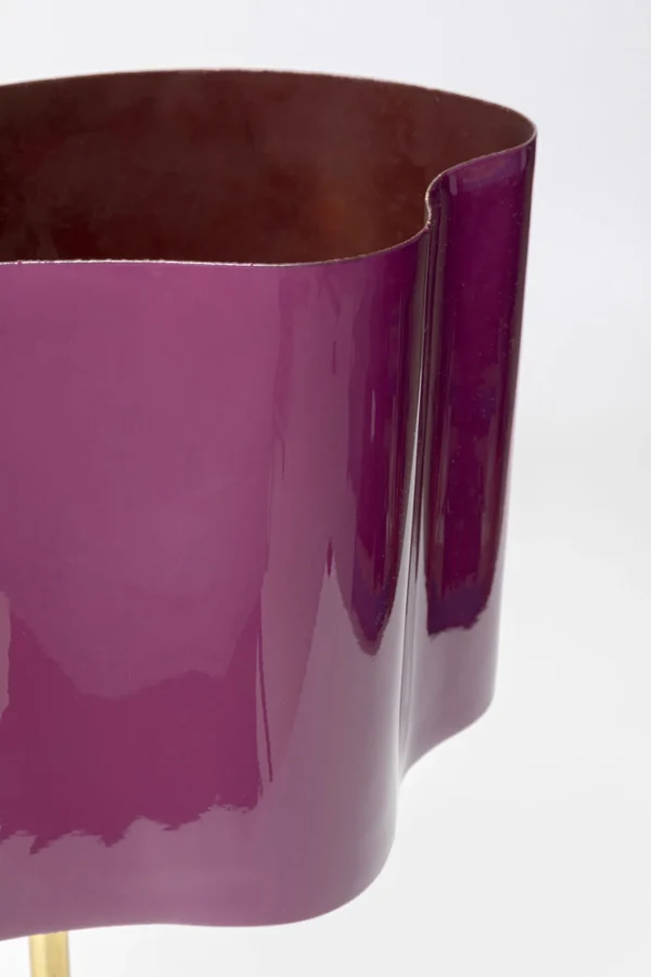 Lampada da tavolo Cloudy ovale prugna 49cm - KARE
