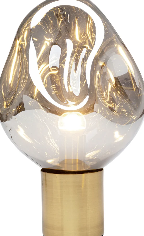 Lampada da tavolo Dough argento 38cm - KARE