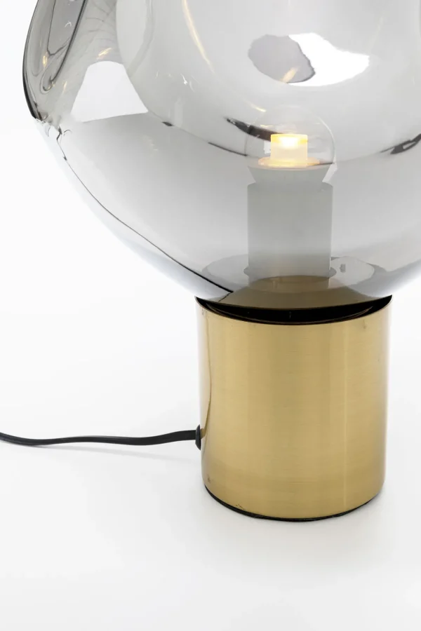 Lampada da tavolo Dough argento 38cm - KARE