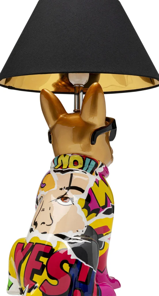 Lampada da tavolo Graffiti Dog 56cm - KARE