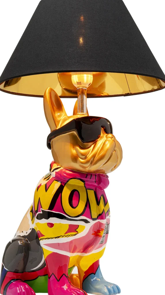 Lampada da tavolo Graffiti Dog 56cm - KARE