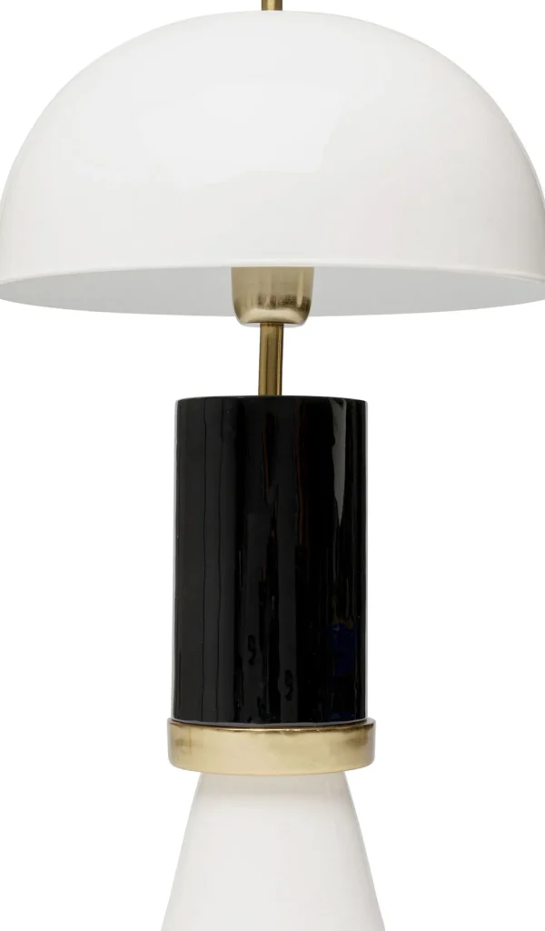 Lampada da tavolo Josy bianco nero 51cm - KARE