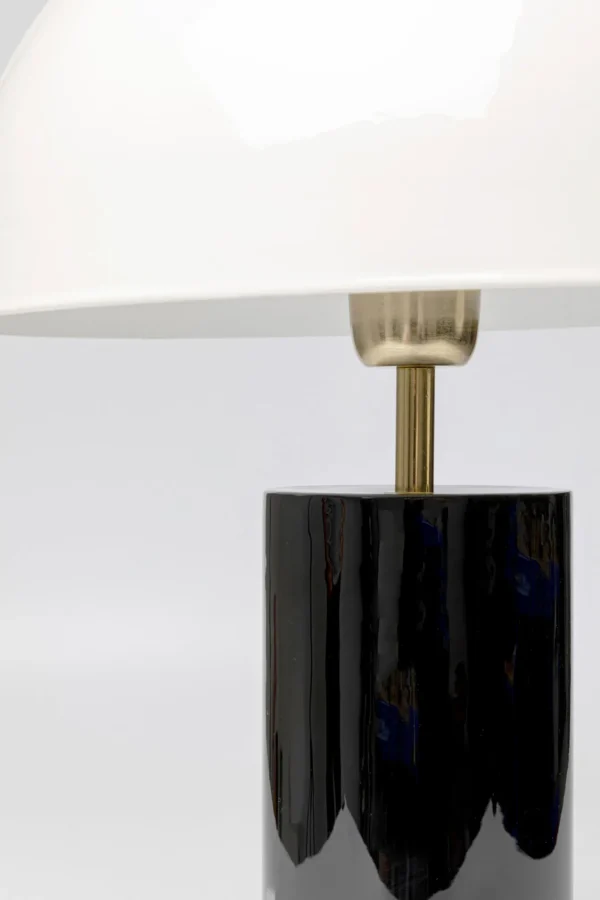 Lampada da tavolo Josy bianco nero 51cm - KARE
