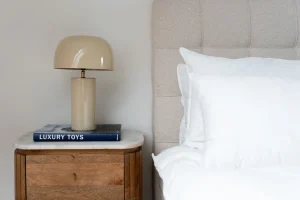 Lampada da tavolo Loungy ecrú bianco 38cm - KARE