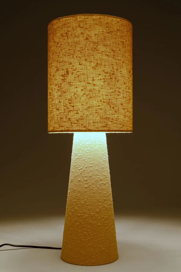 Lampada da tavolo Marleen beige bouclé 60cm - KARE