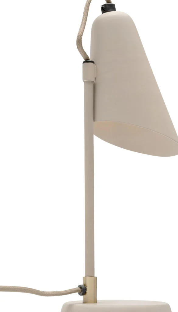 Lampada da tavolo Mira beige 32cm - KARE