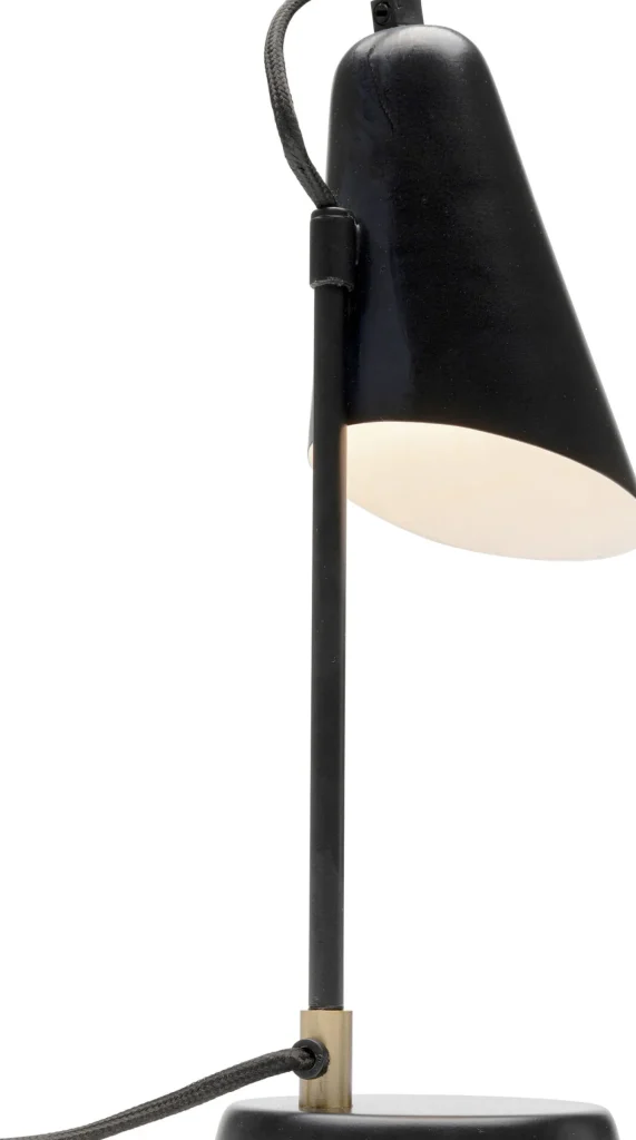 Lampada da tavolo Mira nero 32cm - KARE