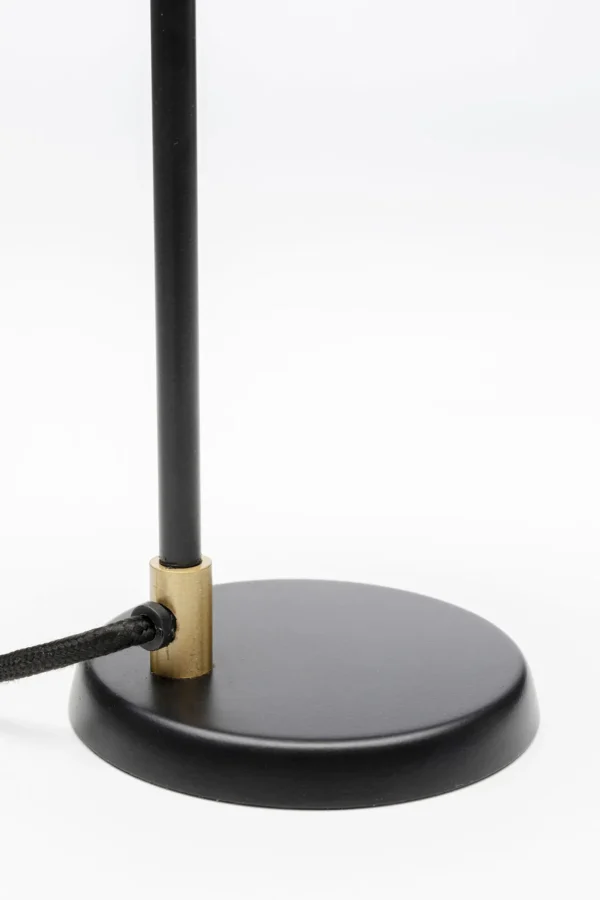 Lampada da tavolo Mira nero 32cm - KARE