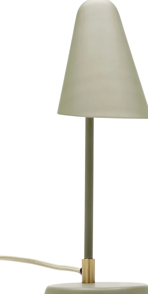 Lampada da tavolo Mira verde salvia 32cm - KARE