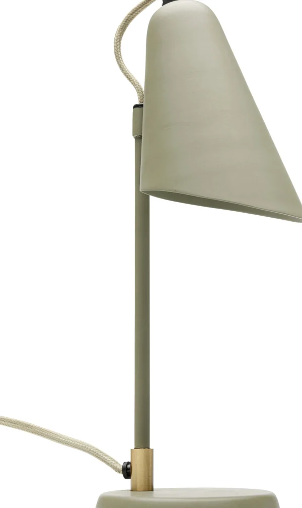 Lampada da tavolo Mira verde salvia 32cm - KARE