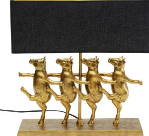 Lampada da tavolo Mucche Danzanti Nero - KARE