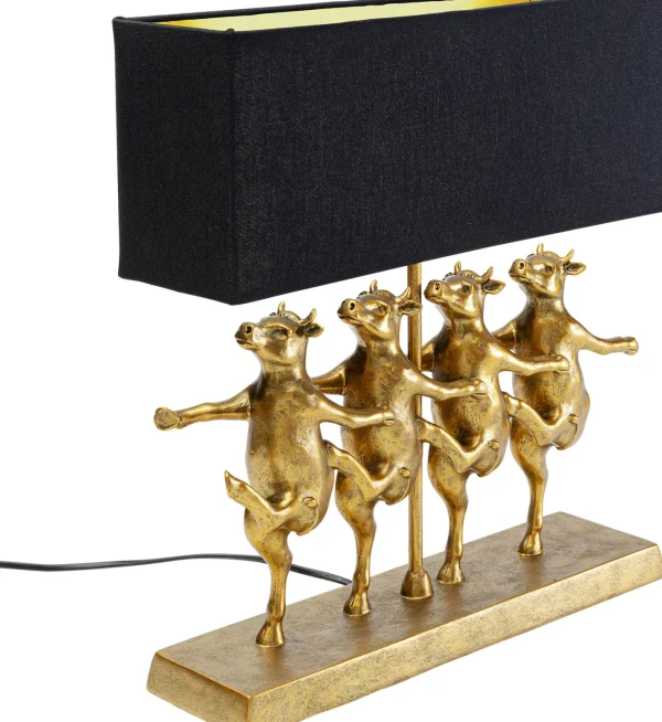 Lampada da tavolo Mucche Danzanti Nero - KARE