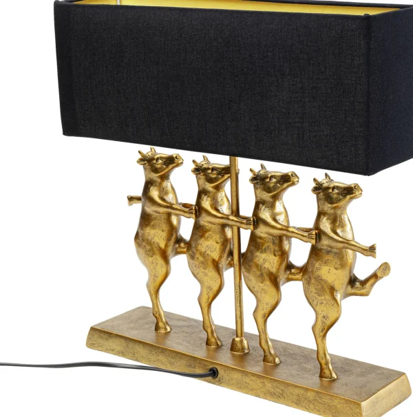 Lampada da tavolo Mucche Danzanti Nero - KARE