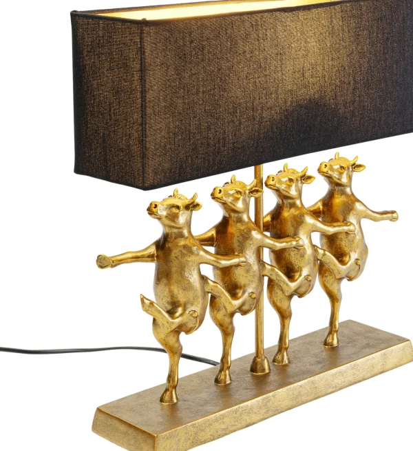 Lampada da tavolo Mucche Danzanti Nero - KARE