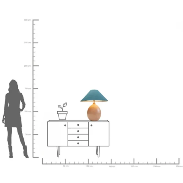 Lampada da tavolo Musa 64cm - KARE