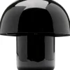Lampada da tavolo Mushroom nero 20cm - KARE