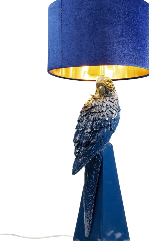 Lampada da tavolo Parrot blu 84cm - KARE