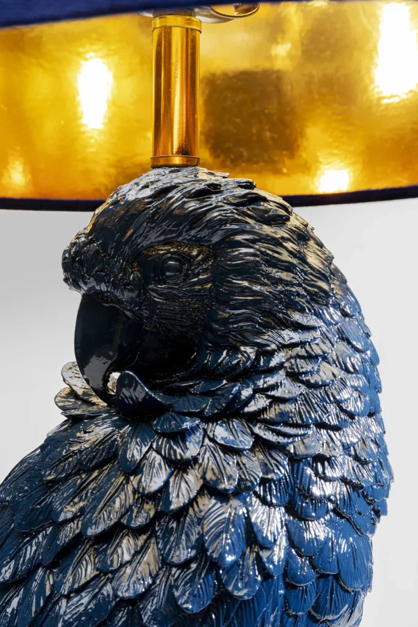 Lampada da tavolo Parrot blu 84cm - KARE