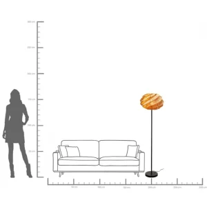Lampada da terra Aloha Whirl 160cm - KARE
