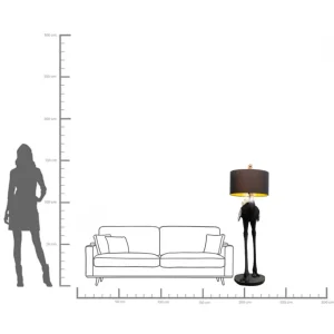 Lampada da terra Animal Ostrich 147cm - KARE