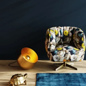 Lampada da terra Apollon Smooth oro Ø35cm - KARE