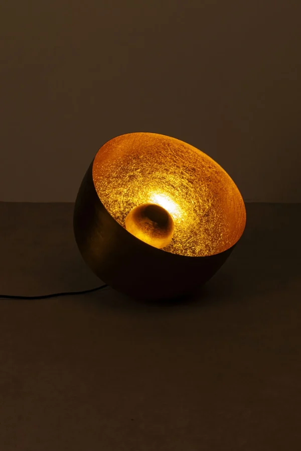 Lampada da terra Apollon Smooth nero Ø35cm - KARE