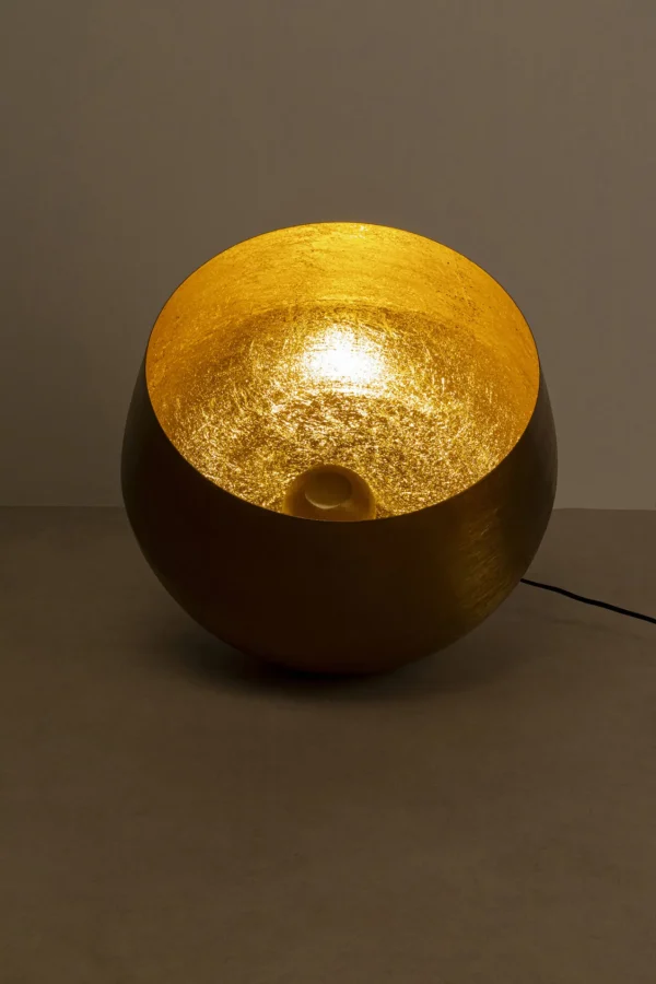 Lampada da terra Apollon Smooth oro Ø50cm - KARE